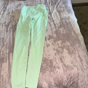 Women's Light Green Leggings